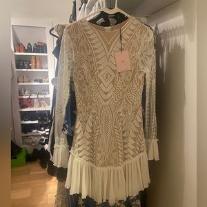 Hello molly Tier mini dress size 4